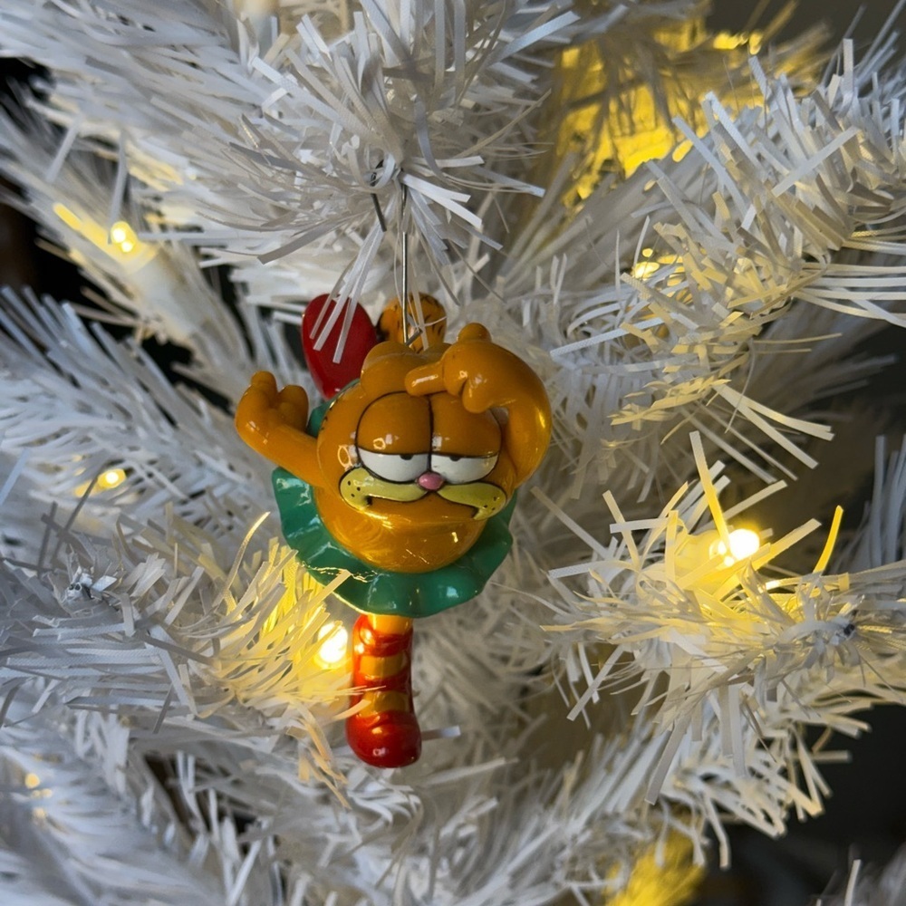 Rare Vintage 1978 Enesco Ornament Garfield as Sugar Plum Fairy